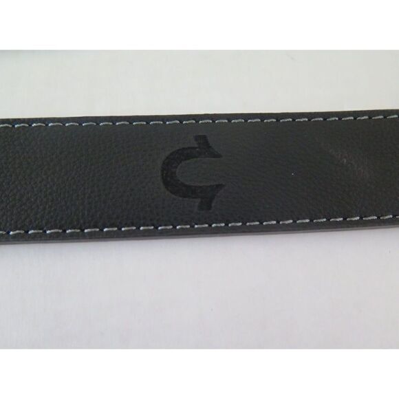 True Religion TR301536 Men Size 38 Black/Brown PU Leather Varis Reversible Belt - Picture 3 of 9